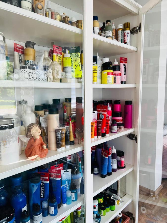 Schlafen Im Atelier - Einzigartiges Gaestezimmer Am Ammersee Appartement Schondorf am Ammersee Buitenkant foto
